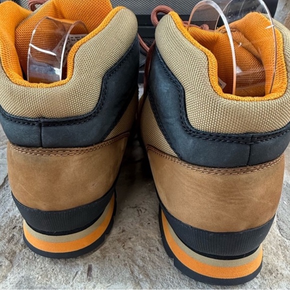 Timberland Euro Hiker Boots Men 11.5 Brown Leather Suede Hiking Boots NWOT - Picture 6 of 7